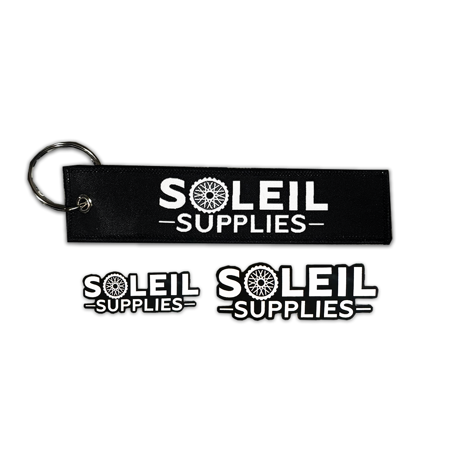 Soleil Supplies Keychain + Sticker Pack